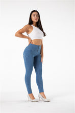 Load image into Gallery viewer, Melody shaping pants high waist light blue denim - Melody South Africa