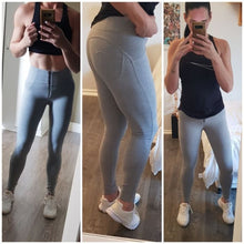 Load image into Gallery viewer, Melody Shaping Leggings High Waist Cotton Grey - Melody South Africa
