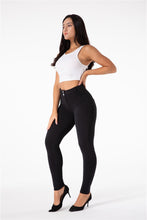 Load image into Gallery viewer, Melody Shaping Leggings Regular Mid Waist Black - Melody South Africa