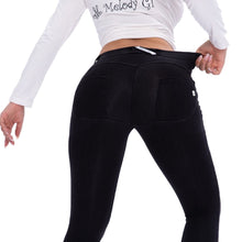 Load image into Gallery viewer, Melody Shaping Leggings Regular Mid Waist Black - Melody South Africa