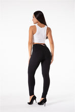 Load image into Gallery viewer, Melody Shaping Leggings Regular Mid Waist Black - Melody South Africa