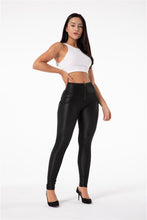 Load image into Gallery viewer, Melody Shaping Pants Black High Waist Faux Leather - Melody South Africa