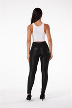 Load image into Gallery viewer, Melody Shaping Pants Black High Waist Faux Leather - Melody South Africa