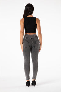 Melody Shaping Pants High Waist Denim Grey - Melody South Africa