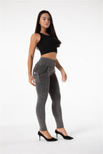 Load image into Gallery viewer, Melody Shaping Pants High Waist Denim Grey - Melody South Africa