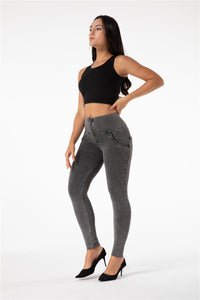Melody Shaping Pants High Waist Denim Grey - Melody South Africa