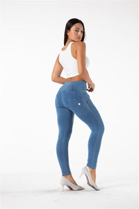 Melody shaping pants high waist light blue denim - Melody South Africa