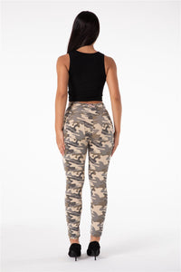 Melody Shaping Pants High Waist Sand Camo - Melody South Africa