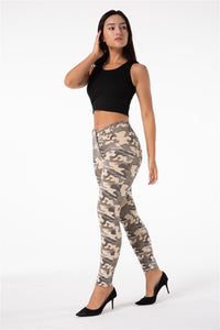 Melody Shaping Pants High Waist Sand Camo - Melody South Africa