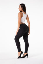 Load image into Gallery viewer, Melody Shaping Pants Regular Mid Waist Black Denim - Melody South Africa