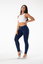Load image into Gallery viewer, Melody Shaping Pants Regular Mid Waist Dark Blue Denim - Melody South Africa