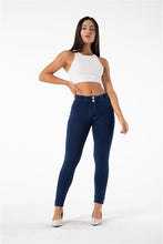 Load image into Gallery viewer, Melody Shaping Pants Regular Mid Waist Dark Blue Denim - Melody South Africa