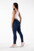 Load image into Gallery viewer, Melody Shaping Pants Regular Mid Waist Dark Blue Denim - Melody South Africa