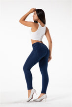 Load image into Gallery viewer, Melody Shaping Pants Regular Mid Waist Dark Blue Denim - Melody South Africa