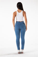 Load image into Gallery viewer, Melody shaping pants regular mid waist Light Blue Denim - Melody South Africa