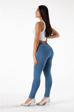 Load image into Gallery viewer, Melody shaping pants regular mid waist Light Blue Denim - Melody South Africa