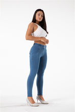 Load image into Gallery viewer, Melody shaping pants regular mid waist Light Blue Denim - Melody South Africa