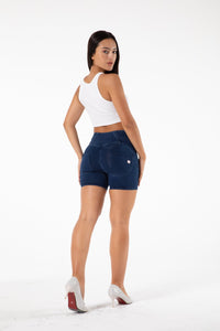 Melody Shaping Shorts High Waist Dark blue denim - Melody South Africa