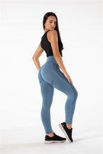 Load image into Gallery viewer, Seamless Gym leggings - Blue - Melody South Africa