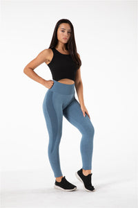 Seamless Gym leggings - Blue - Melody South Africa
