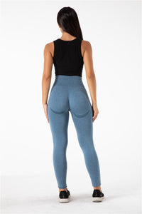 Seamless Gym leggings - Blue - Melody South Africa