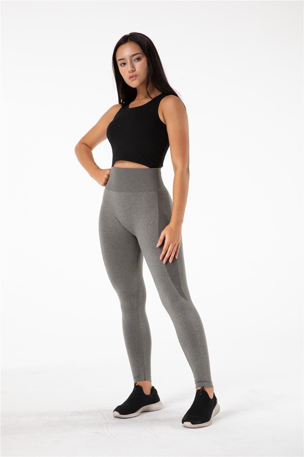 Grey Seamless Gym Leggings – Melody South Africa