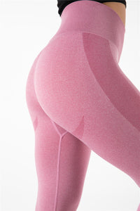 Seamless Gym leggings - Pink - Melody South Africa