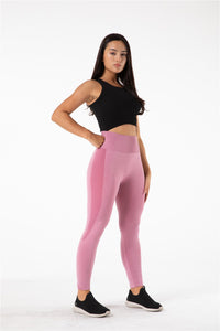 Seamless Gym leggings - Pink - Melody South Africa