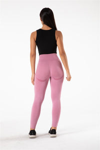 Seamless Gym leggings - Pink - Melody South Africa
