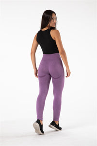 Seamless Gym leggings - Purple - Melody South Africa